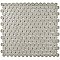 Hudson Penny Round Crystalline Wht 11-7/8" x 12-5/8" Porcelain Mosaic Tile -10 Sheets Per Case -10.5 Sq. Ft.