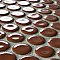 Hudson Penny Round Vermilio 11-7/8" x 12-5/8" Porcelain Mosaic Tile -10 Sheets Per Case -10.5 Sq. Ft.