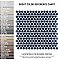 Hudson Penny Round Midnight 11-7/8" x 12-5/8" Porcelain Mosaic Tile -10 Sheets Per Case -10.5 Sq. Ft.