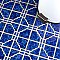 Osaka Blue Cloud 11-7/8" x 11-7/8" Porcelain Mosaic Tile -10 Tiles Per Case -10.1 Sq. Ft.