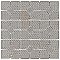 Oxford M Wht w/Glossy Wht Dot 11-3/8" x 11-3/8" Porcelain Mosaic Tile -10 Tiles Per Case -9.2 Sq. Ft.