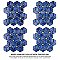 Hudson Rhombus Sapphire 10-1/4" x 11-3/4" Porcelain Mosaic Tile -10 Sheets Per Case -8.56 Sq. Ft.