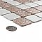 Crystalline Market Sq Beige 11-3/4" x 11-3/4" Porcelain Mosaic Tile - 10 Tiles Per Case - 9.8 Sq. Ft.