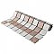Crystalline Market Sq Beige 11-3/4" x 11-3/4" Porcelain Mosaic Tile - 10 Tiles Per Case - 9.8 Sq. Ft.