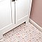 Academy Pink 11-7/8" x 11-7/8" Porcelain Mosaic Tile -10 Sheets Per Case -10 Sq. Ft.