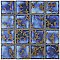 Channel Terra Azure Mega Square 12-1/4" x 12-1/4" Porcelain Mosaic Tile -10 Sheets Per Case -10.6 Sq. Ft.