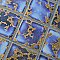 Channel Terra Azure Mega Square 12-1/4" x 12-1/4" Porcelain Mosaic Tile -10 Sheets Per Case -10.6 Sq. Ft.