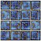 Channel Terra Azure Mega Square 12-1/4" x 12-1/4" Porcelain Mosaic Tile -10 Sheets Per Case -10.6 Sq. Ft.