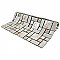 University Pink 11-3/4" x 11-3/4" Porcelain Mosaic Tile - 10 Tiles Per Case - 9.8 Sq. Ft.