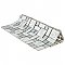 University Light Grey 11-3/4" x 11-3/4" Porcelain Mosaic Tile - 10 Tiles Per Case - 9.8 Sq. Ft.
