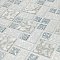 University Light Grey 11-3/4" x 11-3/4" Porcelain Mosaic Tile - 10 Tiles Per Case - 9.8 Sq. Ft.