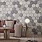 Brickyard Hex White 8-1/2" x  9-7/8" Porcelain Floor & Wall Tile - 29 Tiles Per Case - 13.05 Sq. Ft.