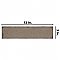Brickyard Beige 3" x 12" Porcelain Floor & Wall Tile - 48 Tiles Per Case - 12.48 Sq. Ft.