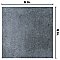 Matter Blue 6" x 6" Porcelain Floor & Wall Tile - Per Case of 25 - 6.50 Sq. Ft.