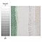 Matter Canvas Bone Green 6" x 6" Porcelain Floor & Wall Tile - Per Case of 25 - 6.50 Sq. Ft.