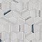 Matter Canvas Hex Bone Blue 7-7/8" x 9" Porcelain Floor & Wall Tile - Per Case of 10 - 3.80 Sq. Ft.