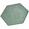 Matter Hex Green 7-7/8"x9" Porcelain F/W Tile - Per Case of 10 - 3.80 Sq. Ft