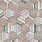 Matter Canvas Hex Taupe Green 7-7/8" x 9" Porcelain Floor & Wall Tile - Per Case of 10 - 3.80 Sq. Ft.