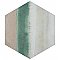 Matter Canvas Hex Taupe Green 7-7/8" x 9" Porcelain Floor & Wall Tile - Per Case of 10 - 3.80 Sq. Ft.