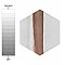 Matter Canvas Hex Bone Red 7-7/8" x 9" Porcelain Floor & Wall Tile - Per Case of 10 - 3.80 Sq. Ft.