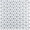Metro Rhombus Glossy White Porcelain Mosaic - Sold Per Case of 10 - 9.04 Square Feet