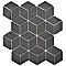 Metro Rhombus Matte Gray Porcelain Mosaic Tile - Sold Per Case of 10 - 9.14 Square Feet
