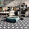 Compass Star Lava Stone 8" x 8" Porcelain Tile - Per Case of 25 Tile - 11.50 Sq. Ft. Per Case