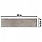 Capri Brick Fumo 3" x 10" Porcelain Floor & Wall Tile -27 Tiles Per Case - 5.13 Sq. Ft.