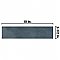 Capri Brick Indigo 3" x 10" Porcelain Floor & Wall Tile -27 Tiles Per Case - 5.13 Sq. Ft.