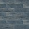 Capri Brick Indigo 3" x 10" Porcelain Floor & Wall Tile -27 Tiles Per Case - 5.13 Sq. Ft.