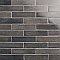 Capri Brick Nero 3" x 10" Porcelain Floor & Wall Tile - 27 Tiles Per Case - 5.13 Sq. Ft.