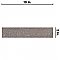 Muretto Nocciola Glossy 2" x 10" Porcelain Floor & Wall Tile -69 Tiles Per Case - 10.35 Sq. Ft.