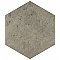 Capri Hex Fumo 7" x 8" Porcelain Floor & Wall Tile - 36 Tiles Per Case - 10.8 Sq. Ft.