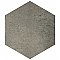 Capri Hex Fumo 7" x 8" Porcelain Floor & Wall Tile - 36 Tiles Per Case - 10.8 Sq. Ft.
