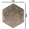 Capri Hex Terra 7" x 8" Porcelain Floor & Wall Tile -36 Tiles Per Case - 10.8 Sq. Ft.