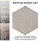 Palazzo Hex Luce 14-1/8" x 16-1/4" Porcelain Floor & Wall Tile - 9 Tiles Per Case - 11.07 Sq. Ft.