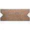 Argile Losanga Ferrara 7" x 17-5/8" Porcelain Floor and Wall Tile - 1 Tiles Per Case - 0.86 Square Feet