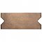 Argile Losanga Ferrara 7" x 17-5/8" Porcelain Floor and Wall Tile - 1 Tiles Per Case - 0.86 Square Feet