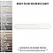 Argile Arrow Bianco 2-7/8" x 20-3/8" Porcelain Floor and Wall Tile - 1 Tiles Per Case - 0.41 Square Feet
