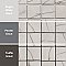 Istanbul Day 4-3/4" x 4-3/4" Porcelain Floor and Wall Tile - 29 Tiles Per Case - 4.93 Square Feet