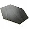 Natura Hex Nero 14-1/8" x 16-1/4" Porcelain Floor & Wall Tile -9 Tiles Per Case - 11.07 Sq. Ft.