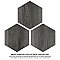 Natura Hex Nero 14-1/8" x 16-1/4" Porcelain Floor & Wall Tile -9 Tiles Per Case - 11.07 Sq. Ft.