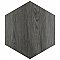 Natura Hex Nero 14-1/8" x 16-1/4" Porcelain Floor & Wall Tile -9 Tiles Per Case - 11.07 Sq. Ft.