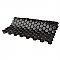 Colmena Matte Gunmetal Hex 11-1/2" x 11-5/8" Tile - Black - Per Case of 5 Sheets - 4.75 Square Feet