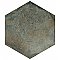 Boston Ferro Hex Ombra 14-1/8" x 16-1/4" Porcelain Tile - Sold Per Case of 9 - 11.05 Square Feet