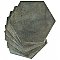 Boston Ferro Hex Ombra 14-1/8" x 16-1/4" Porcelain Tile - Sold Per Case of 9 - 11.05 Square Feet