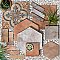 Americana Boston North 14" x 14" Porcelain Floor and Wall Tile - 8 Pieces Per Case - 11.2 Sq. Ft. Per Case
