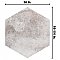 Americana Boston Hex Downtown 14-1/8" x 16-1/4" Porcelain Floor and Wall Tile - 9 Tiles Per Case - 11.07 Square Feet