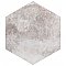 Americana Boston Hex Downtown 14-1/8" x 16-1/4" Porcelain Floor and Wall Tile - 9 Tiles Per Case - 11.07 Square Feet