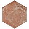 Americana Boston Hex North 11" x 12-3/4" Porc Floor & Wall Tile - 15 Tiles Per Case - 11.25 Sq. Ft.